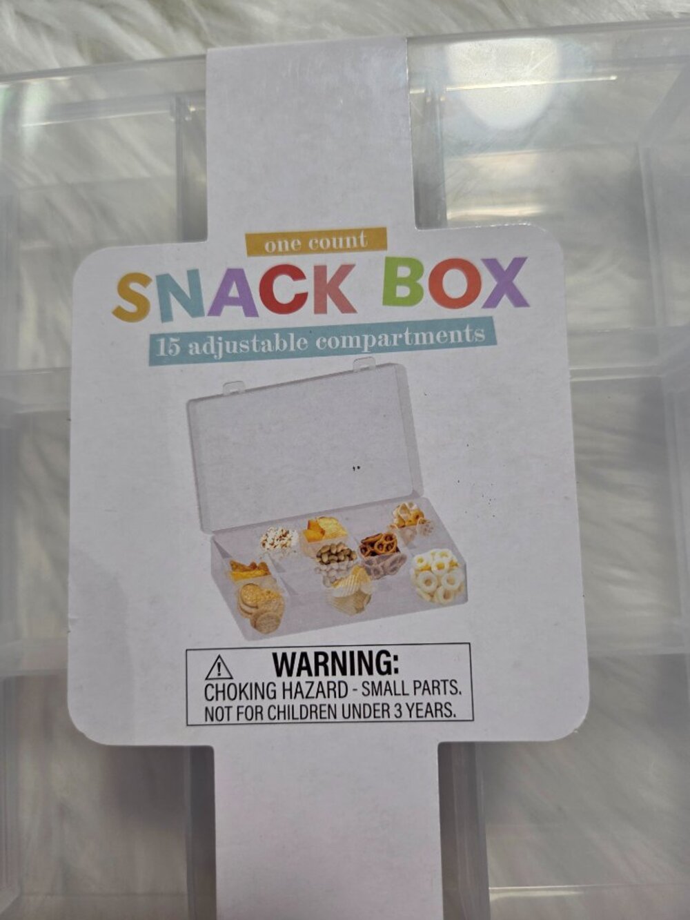 Compartment Snack Box - Picture 3 of 5